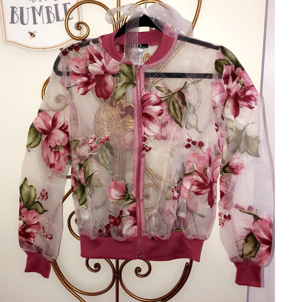 CLEO | Mesh Zip-up Jacket | Medium